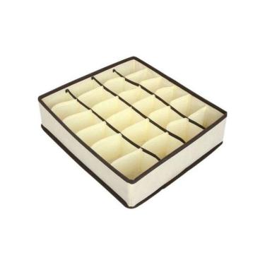 Imagem de Kit 04 Organizador De Gavetas Tnt 24 Nichos