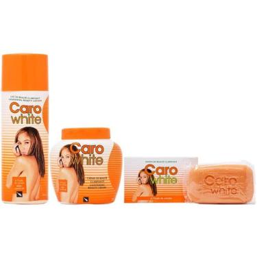 Imagem de Conjunto de cuidados com a pele Caro White Lotion 300ml + Creme 300mL 