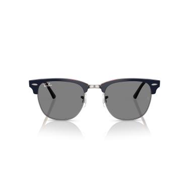 Imagem de Óculos de Sol Ray-Ban Clubmaster 0RB3016 1278B1 Tam 49 / Azul - Lentes Cinza Escuro