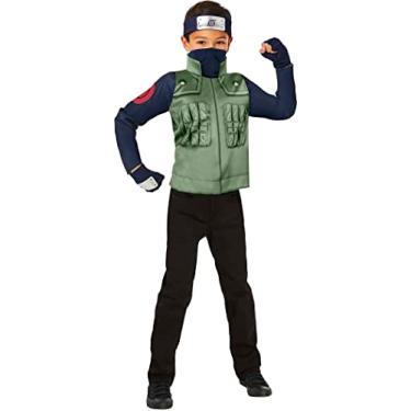 Imagem de InSpirit Designs Naruto Shippuden Kids Kakashi Costume Kit | Officially Licensed | Anime Costume | Cosplay Costume | Ninja Costume