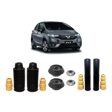 Imagem de Kit Batente Honda Fit 2015 2016 2017 2018