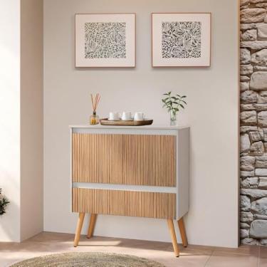 Imagem de Gabinete Aparador Armário para Banheiro Lavabo Com Pés ou Suspenso Funcional Multiuso Sem Cuba