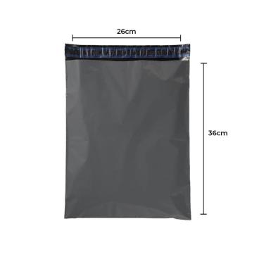 Imagem de Envelope Plástico de Segurança 26x36 | 250 Unidades