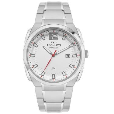 Imagem de Relógio Technos Masculino Skymaster Prata - 2315LBI/1B-Masculino