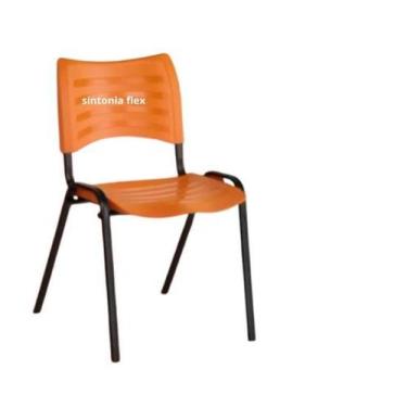 Imagem de cadeiras iso fixa desmontável empilhavel - recepção - sala de espera -