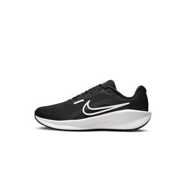 Imagem de Nike Tênis de corrida feminino Downshifter 13 Road, preto/branco/cinza escuro fumê, 34