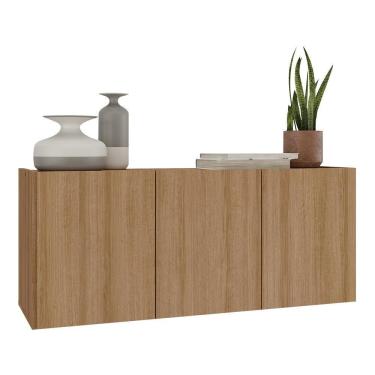 Imagem de Aparador Buffet Suspenso 3 Portas Multimóveis Mp8001 Rustic Rustic