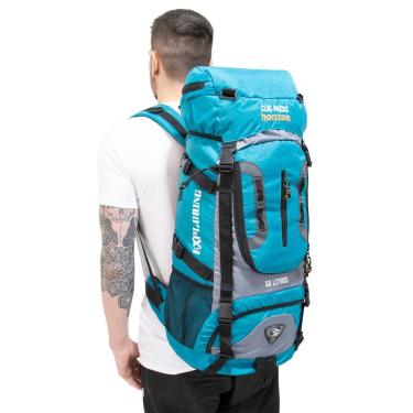Imagem de MOCHILA ESPORTE 55L CAMPING TRILHA MOCHILÃO RESISTENTE-Masculino