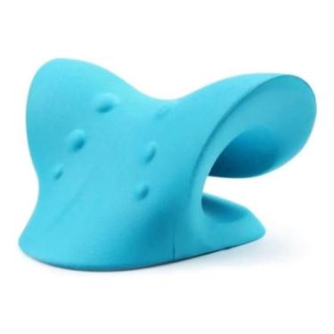 Imagem de Almofada Relaxante Massageadora Pescoço, Coluna E Cervical Azulceleste
