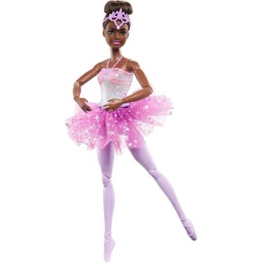 Imagem de Boneca Barbie Dreamtopia Twinkle Lights Ballerina com 5 shows