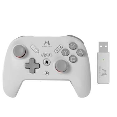 Imagem de AIROKA M073 Remote Controller Compatible with Switch/Switch Lite， Remote Gamepad Joystick with NFC Macro Programming and Wake up Function for NS Switch, Windows PC,Android And iOS