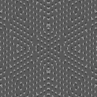 Imagem de Quadro Decorativo Preto e Branco Estampa Quadrada Arte Moderna Pintura de Parede 40x40cm