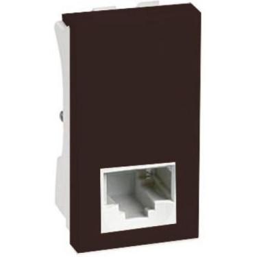 Imagem de Modulo Entrada Rj45 Cat 6E Rede Internet Brg11909-1Ch - Blux Recta Cho