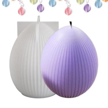 Imagem de Moldes de silicone de Páscoa para resina | Moldes de fundição de resina epóxi - Ornamento de mesa moldes de concreto de gesso, artesanato de ovo de coelhinho da Páscoa para decoração