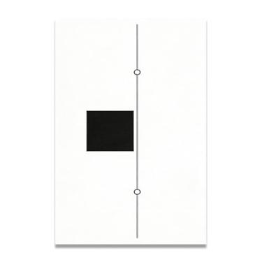 Imagem de The Calm CircleLienzo Minimalista: Serenidad Paleta Neutra Gran Área Vacía para Espacio Tranquilo 80 x 120 cm Sem moldura