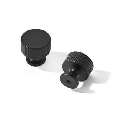 Imagem de khtumeware Puxador grande com 10 unidades, puxadores grandes pretos foscos, puxadores de gaveta de cozinha, para armários de cômoda, armários, armários de porta, ferragens