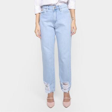 Imagem de Calça Jeans Reta All Is Love Lucia Cintura Média Feminina-Feminino