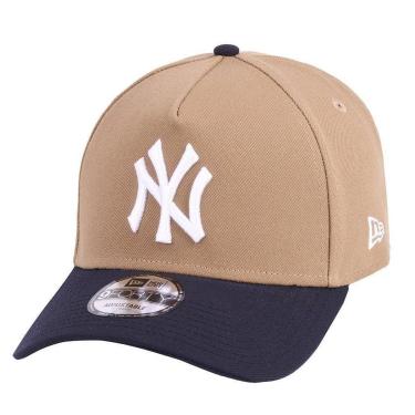 Imagem de Boné New Era 940 A-Frame New York Yankees MLB Khaki-Masculino