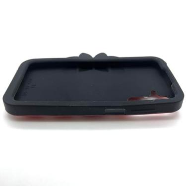 Imagem de Capa fofa para Galaxy A16 para Samsung A17 Capa de celular Samsung Galaxy A16 com cordão de suporte 3D para câmera de caixa giratória suporte de aderência para adolescentes meninas mulheres capa de