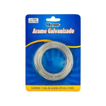 Imagem de Arame Galvanizado 1Mm X25Mt-1224 - Western