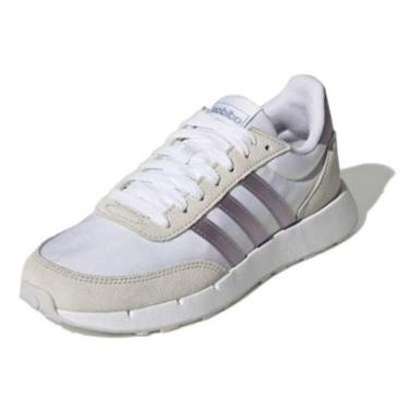 Imagem de Tênis Feminino Adidas Run 60s 2.0 - Branco+Roxo-Feminino