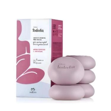 Imagem de Sabonete Em Barra Tododia Amora Vermelha E Jabuticaba 5un 90g - Natura