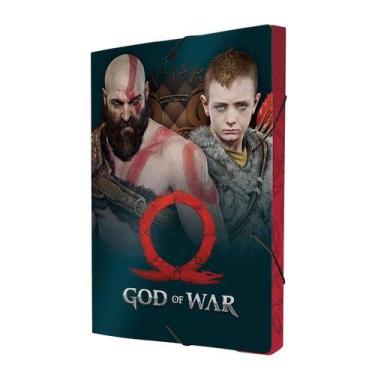 Imagem de PASTA ABA ELÁSTICA C/ LOMBO 3 CM God of War - DAC