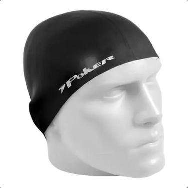 Imagem de Touca nataçao 100 % silicone power 13051 - Poker, Único, Preto