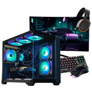 Imagem de PC Gamer Completo Ryzen 5 5500, Rx 6600, 16gb Ddr4, SSD 480GB, 600w 80 Plus, Kmhh007-e