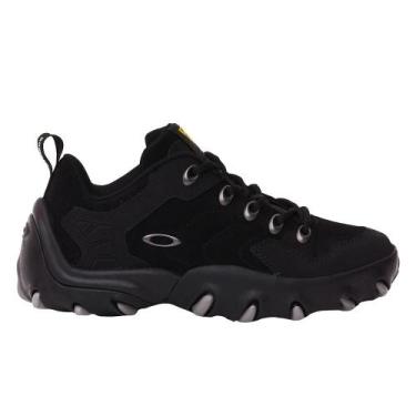 Imagem de Tênis Oakley Teeth Bomber WT26 Masculino Jet Black, 43, Preto