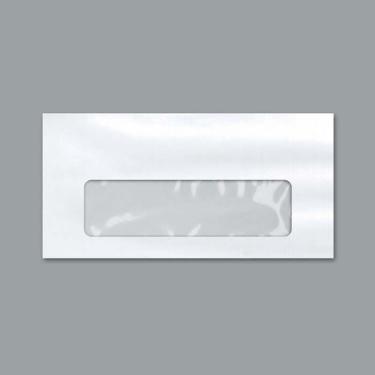 Imagem de Envelope Carta Ofício Branco Janela 11x22cm Cof048 1000 Un