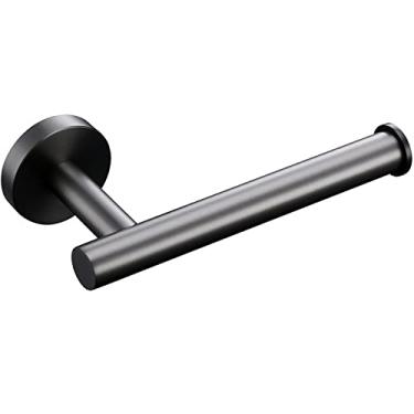 Imagem de Arma de aço inoxidável cinza preto polido cromado escovado ouro gancho gancho barra de toalha suporte de papel acessórios para banheiro, arma PH cinza
