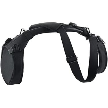 Imagem de Wanty Alça de ombro para transporte de viagem com duas capas laterais para JBL Boombox/Boombox 2 - Alto-falante Bluetooth portátil à prova d'água