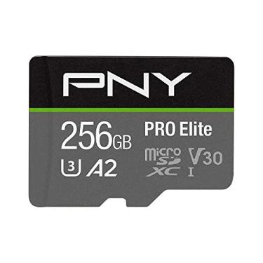 Imagem de PNY PRO Elite microSDXC CL10 UHS-I U3 V30 Cartão de memória Flash - 256GB