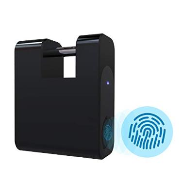 Imagem de Cadeado de impressão digital XB30F 20 conjuntos de desbloqueio de impressão digital USB inteligente sem chave cadeado de impressão digital anti-roubo cadeado de segurança em casa