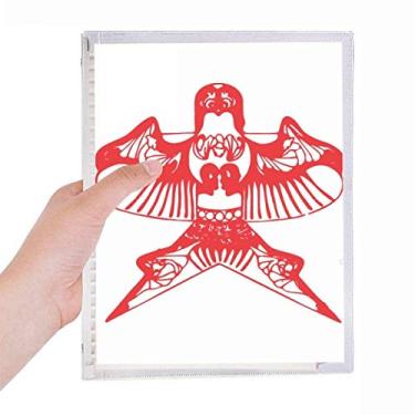 Imagem de Caderno de papel Kite Cultura Tradicional Chinesa Folhas Soltas Diário Recarregável
