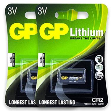 Imagem de 02 Pilhas Gp Super Cr2 3v Bateria Foto 2 Cartelas