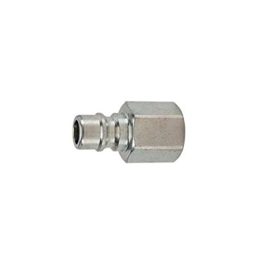Imagem de Parker Hannifin VHN12-12F Snap-Tite Series H Aço Multiuso Hidráulico Rápido com Rosca de Tubo Fêmea, Válvula Poppet, Tamanho do Corpo de 1,9 cm, Extremidade da Porta de 1,9 cm - 14 NPTF, 5,8 cm de comprimento