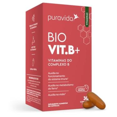 Imagem de Puravida - BIO VIT B Vitaminas Biodisponíveis Complexo B - 30 caps