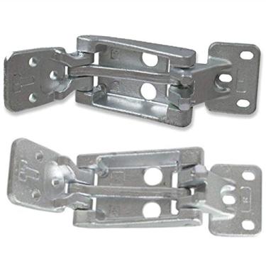 Imagem de WXQP Dobradiça de porta traseira esquerda superior e inferior para Mercedes Benz Sprinter Van 2500 3500 906 2006-2018 para VW CRAFTER 2006-2016 9067400237 9067400037