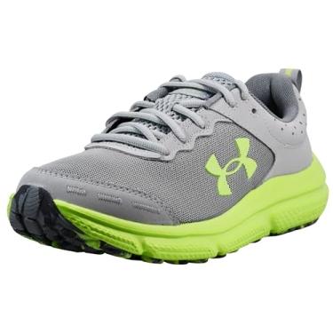 Imagem de Under Armour Charged Assert 10 feminino, Cinza moderno/cinza moderno/verde morfo, 40