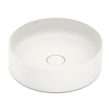 Imagem de Kit 2 Cubas de Apoio Redonda sem Mesa 390 Platinum P2 Incepa Beige