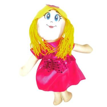 Imagem de Boneca de pano troca de roupa e cabelo - CRIATIVA MATERIAIS EDUCATIVOS