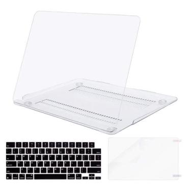 Imagem de Case Capa Compatível MacBook Air 13 M2 2022 A2681 + Película + Teclado