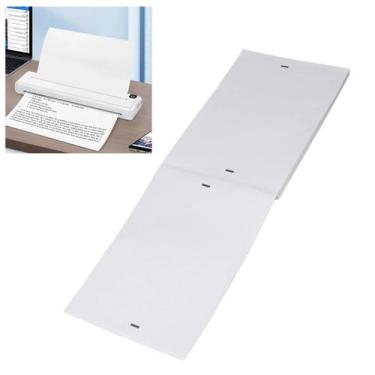 Imagem de Papel Termico 100 Folhas A4 Impressora Termica Bluetooth Lista Process