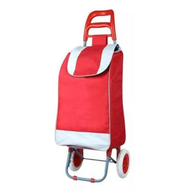 Imagem de Carrinho De Feira Compras Dobrável e Compacto Têxtil UD310 - 123 Útil,