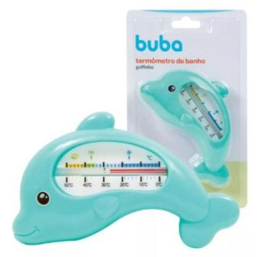 Imagem de Termômetro De Banheira Para Banho Bebê Golfinho Buba
