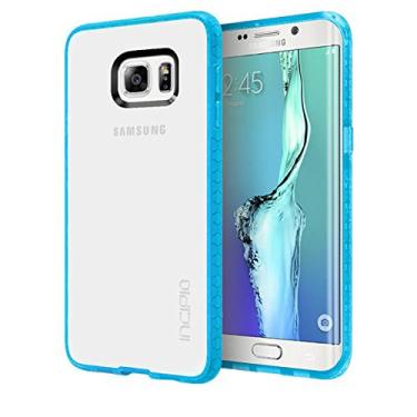 Imagem de Incipio Capa de transporte Octane com absorção de impacto para Samsung Galaxy S6 Edge+ – Embalagem de varejo – Geada/Ciano