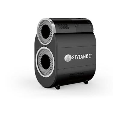 Imagem de STYLANCE Ferramenta Automática de Pente de Limpeza de Escova de Cabelo de Salão, Máquina de Limpeza de Escova Redonda de Cabelo Elétrica Rápida Profissional Portátil Profissional Limpa Escovas, Removedor para Remover Poeira de Cabelo para Uso Em Casa e Salão de Beleza