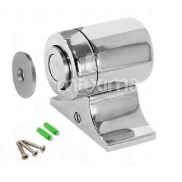 Imagem de Prendedor Trava Porta Magnético Maxi 108 Cromado - Maxima